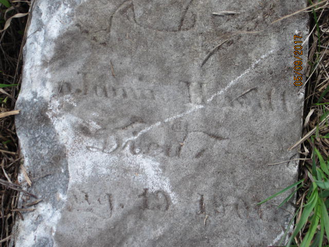 Benjamin Hewitt grave marker SSC